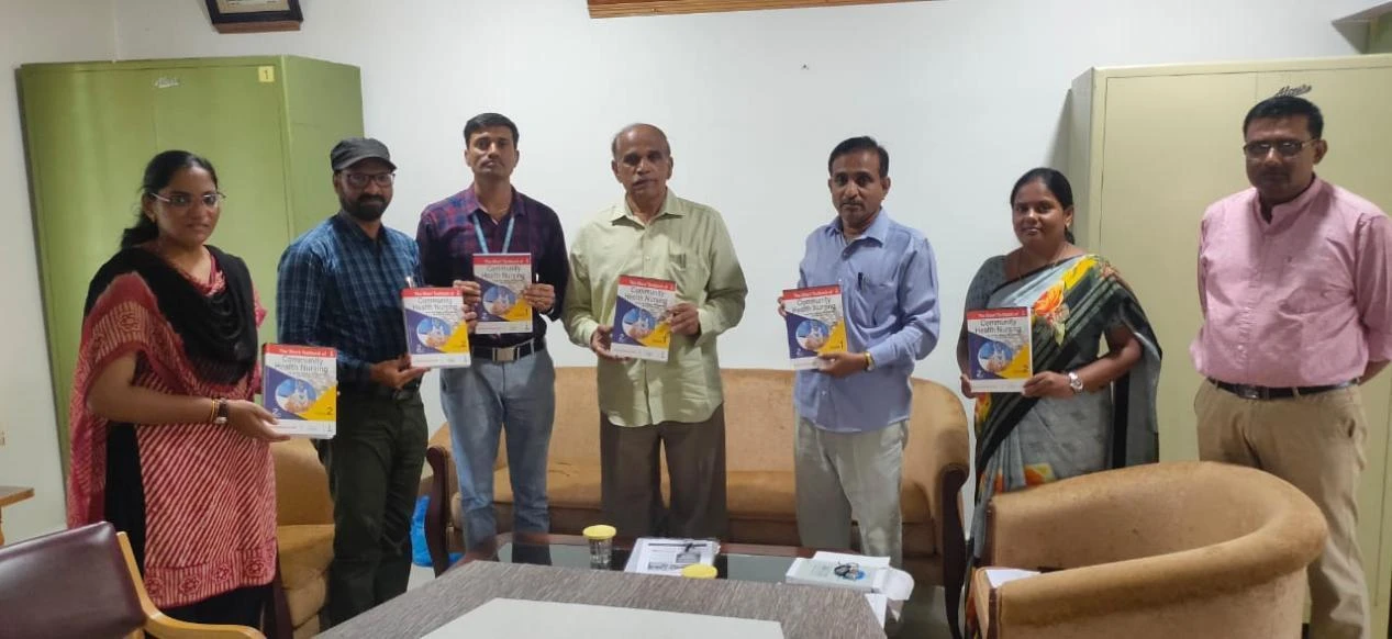 BLDEA College of Nursing Jamkhandi – Book Launch Community Health Nursing