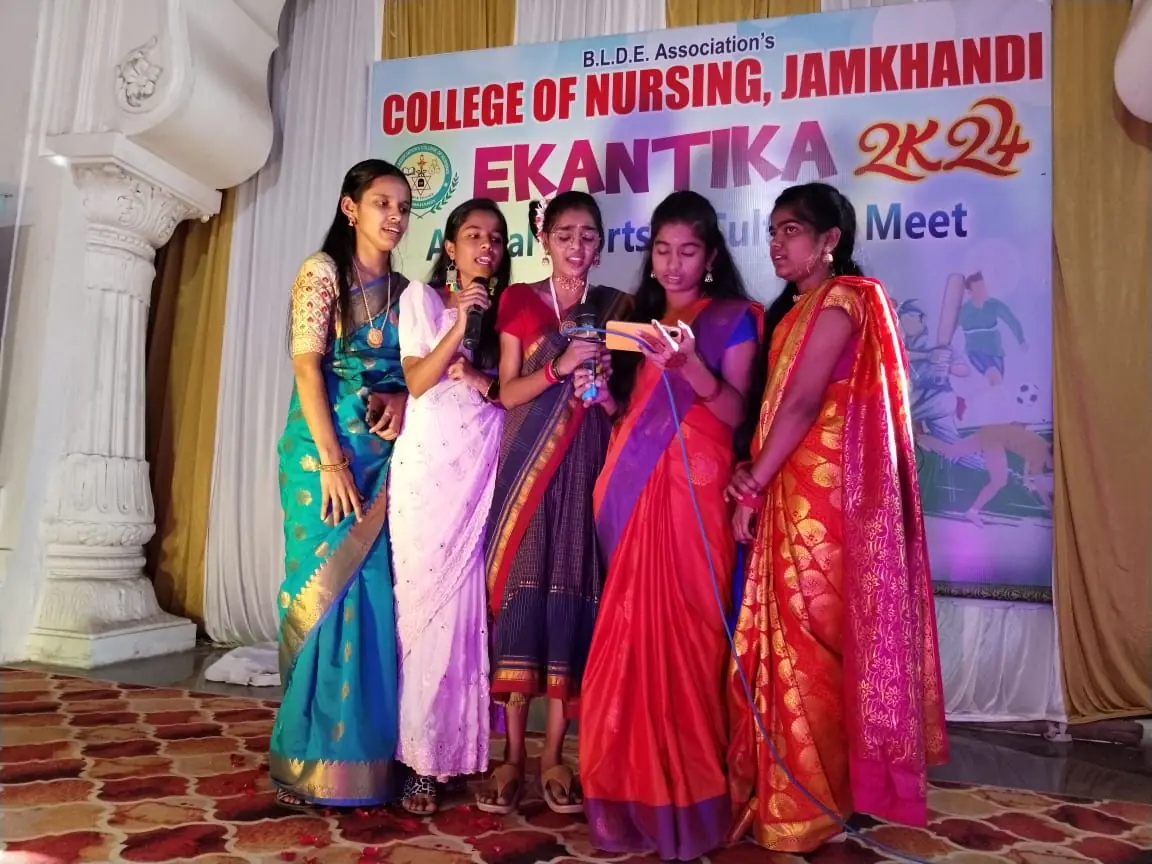 BLDEA College of Nursing Jamkhandi – EKANTIKA-2024 – Cultural Competitions
