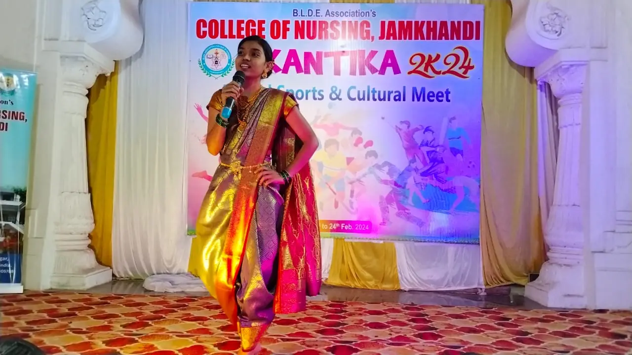 BLDEA College of Nursing Jamkhandi – EKANTIKA-2024 – Cultural Competitions