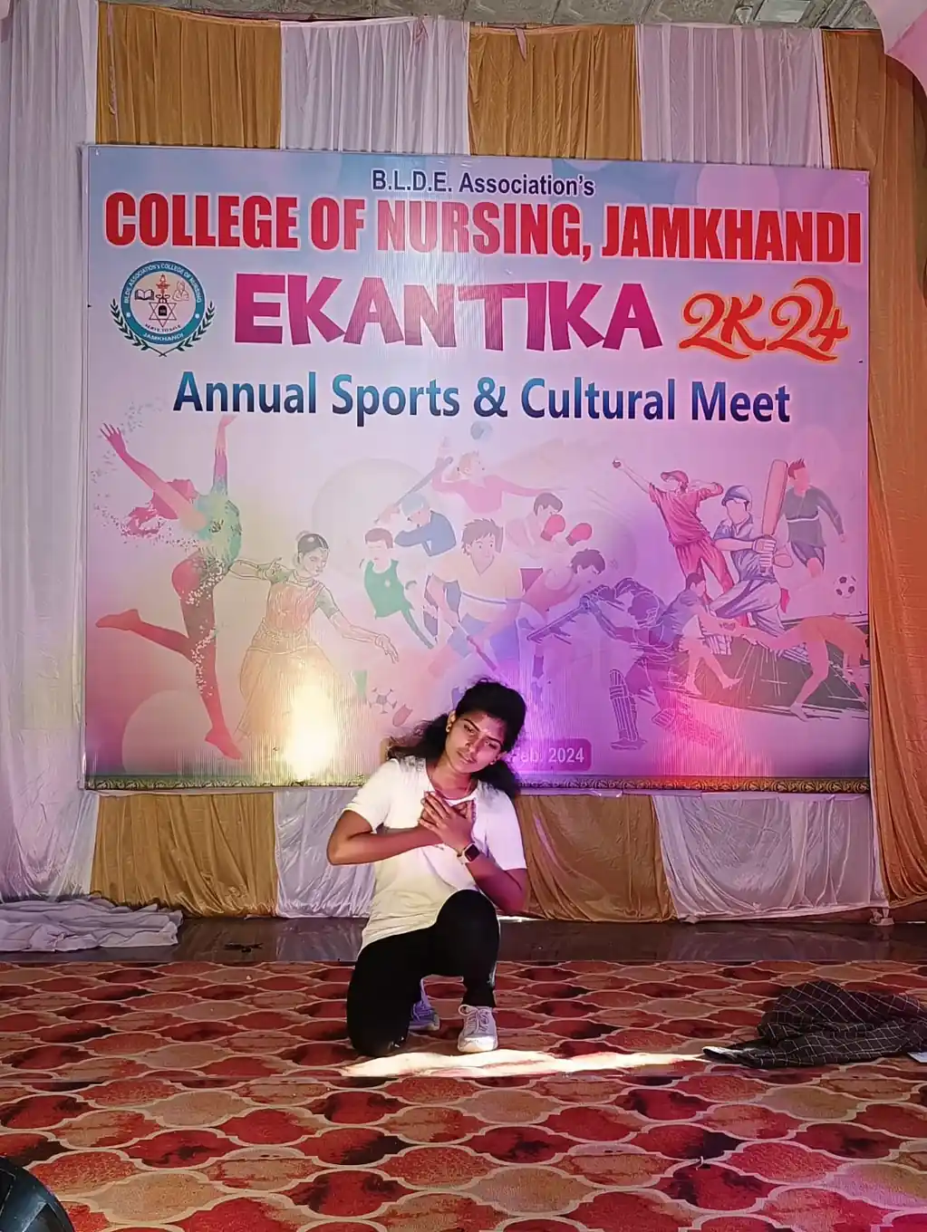 BLDEA College of Nursing Jamkhandi – EKANTIKA-2024 – Cultural Competitions