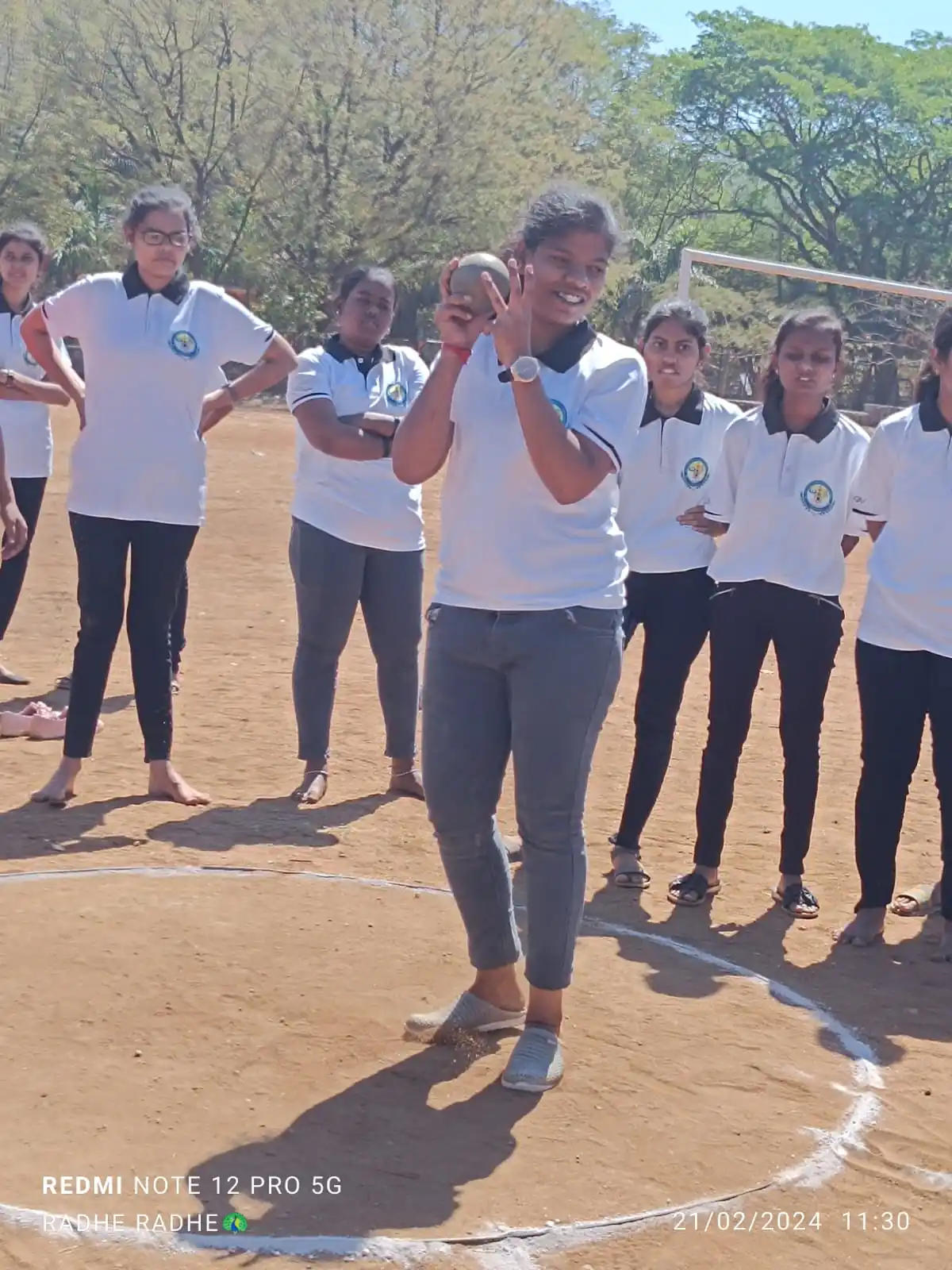 BLDEA College of Nursing Jamkhandi – EKANTIKA-2024 – Day 1 Outdoor Competitions