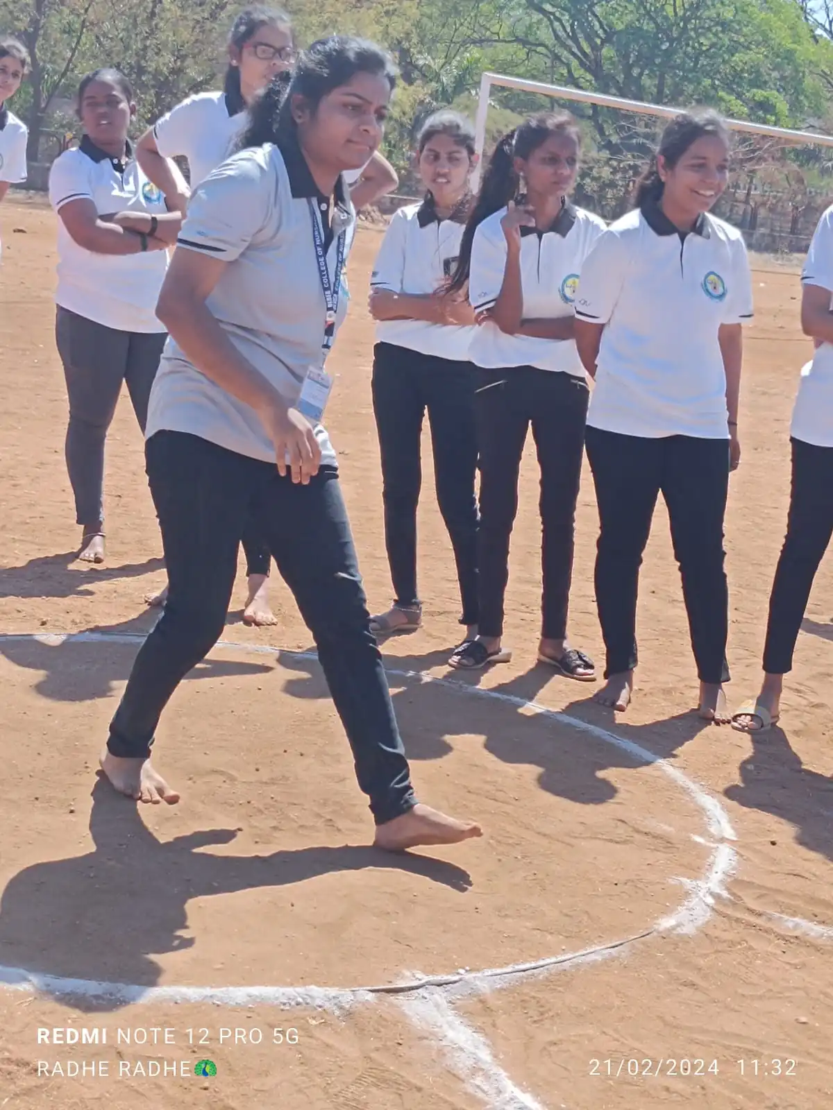 BLDEA College of Nursing Jamkhandi – EKANTIKA-2024 – Day 1 Outdoor Competitions