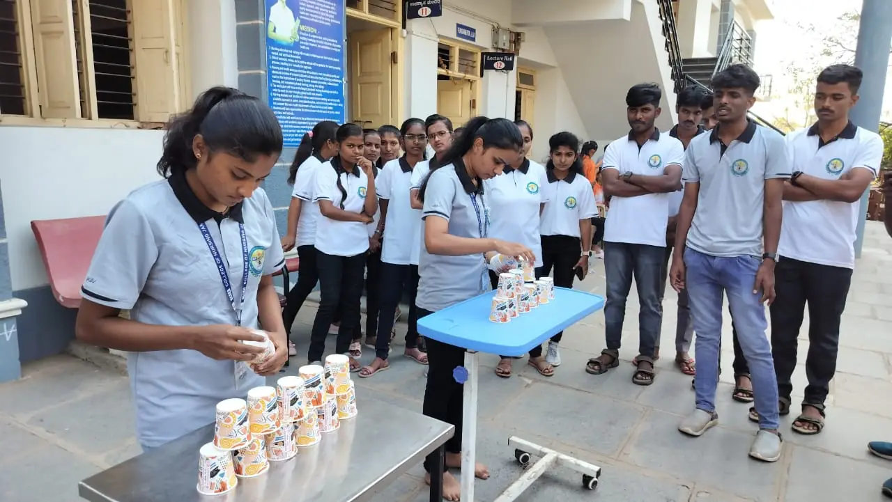BLDEA College of Nursing Jamkhandi – EKANTIKA-2024 – Day 2 Indoor Competitions