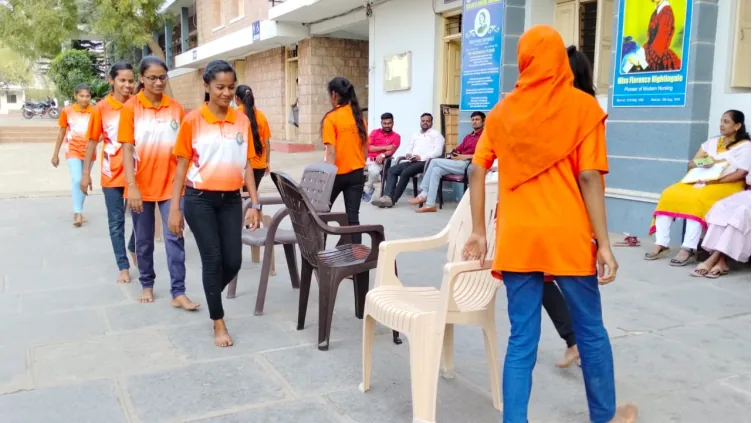 BLDEA College of Nursing Jamkhandi – EKANTIKA-2024 – Day 2 Indoor Competitions