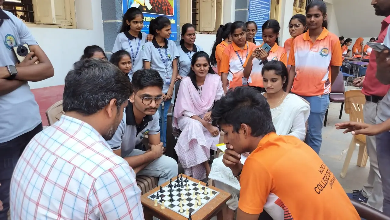 BLDEA College of Nursing Jamkhandi – EKANTIKA-2024 – Day 2 Indoor Competitions