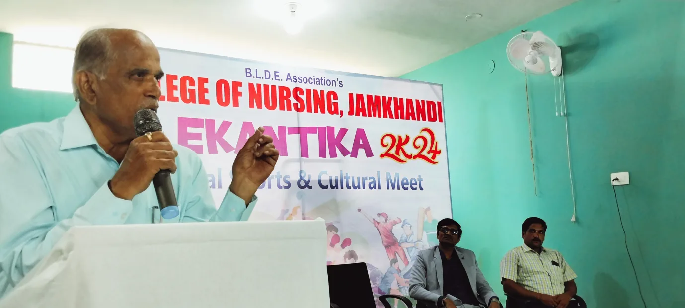 BLDEA College of Nursing Jamkhandi – EKANTIKA-2024 – Inaugural Ceremony
