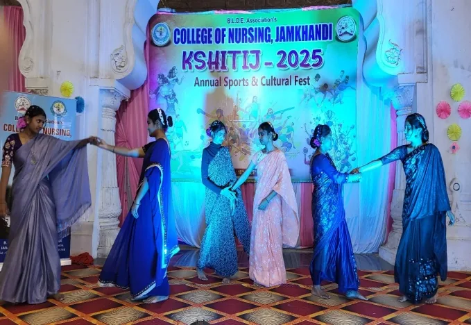 BLDEA College of Nursing Jamkhandi – KSHITIJ-2025 – Cultural Competitions