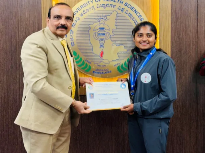 BLDEA College of Nursing Jamkhandi – Ms. Vandana H. Chikaraddi Netball University Blue 2025-26
