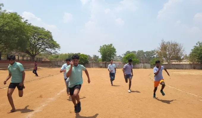 BLDEA College of Nursing Jamkhandi – OJAS-2026 – Day 1 Outdoor Competitions