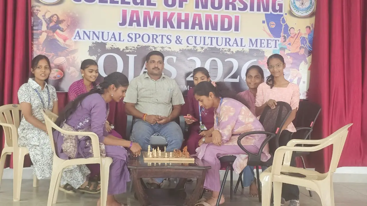 BLDEA College of Nursing Jamkhandi – OJAS-2026 – Day 3 Indoor Competitions
