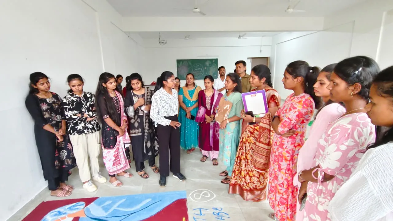 BLDEA College of Nursing Jamkhandi – OJAS-2026 – Day 3 Indoor Competitions