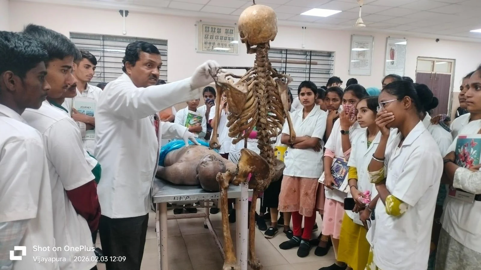 Orientation on Anatomy, Dissection Session & Physiology Department Visit – BLDE University, Vijayapura