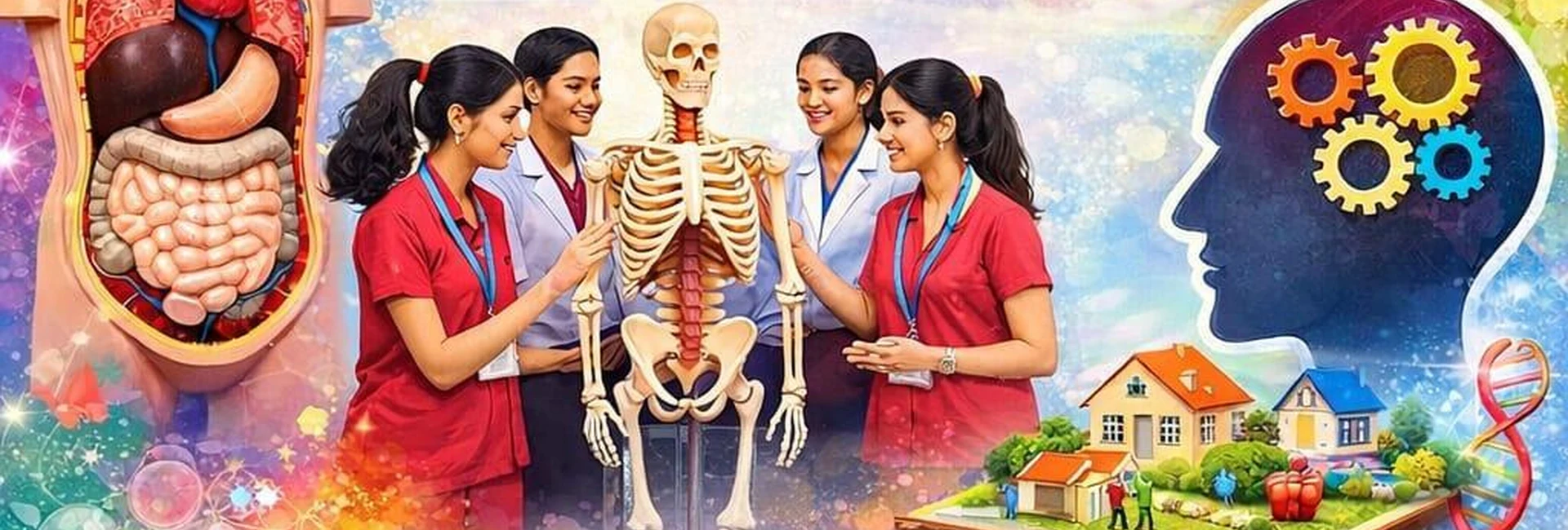 Anatomy & Physiology Model Exhibition 2026 – BLDEA'S College of Nursing, Jamkhandi