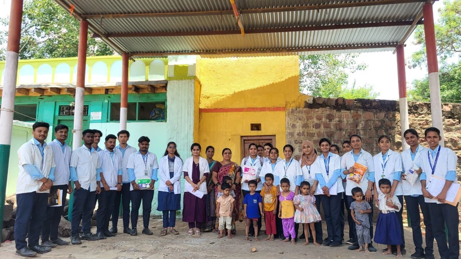Anganwadi Visit – Kakanawadi | Fifth & Seventh Semester B.Sc. Nursing Students 2026