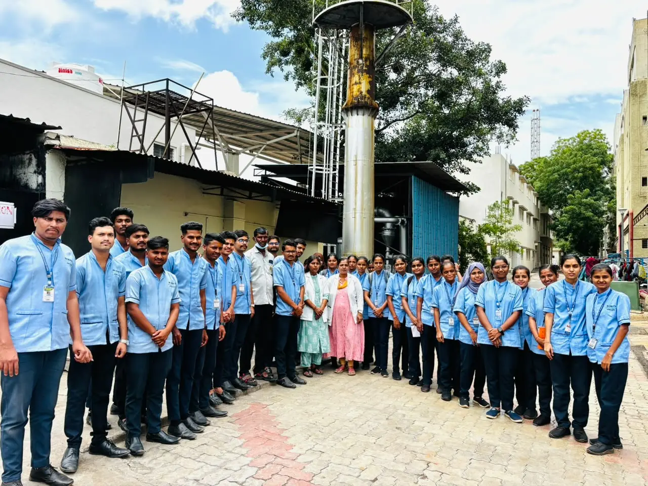 BLDEA'S Nursing Students Visit Biomedical Waste Management Unit 2026