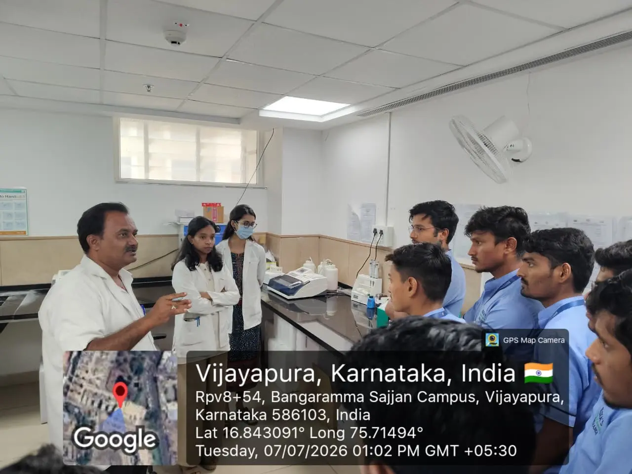 BLDEA'S Nursing Students Gain Practical Exposure at Blood Bank, Biochemistry & Pathology Labs 2026