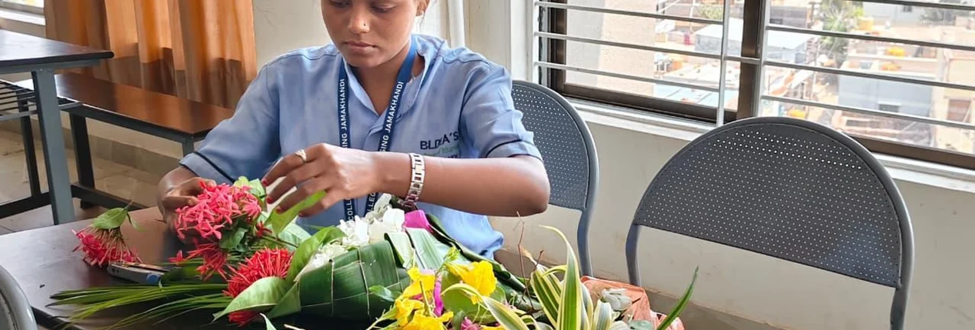 Intercollegiate Bouquet Making Competition 2026 – BLDEA'S College of Nursing, Jamkhandi
