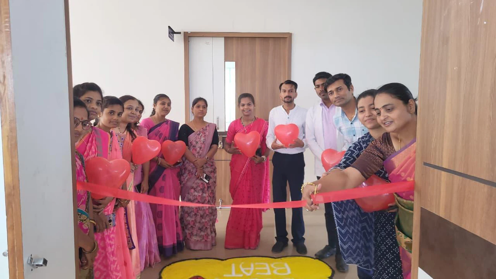 Hands-On CPR Training for Staff & Students – World Heart Day 2025 | BLDEA'S College of Nursing, Jamkhandi