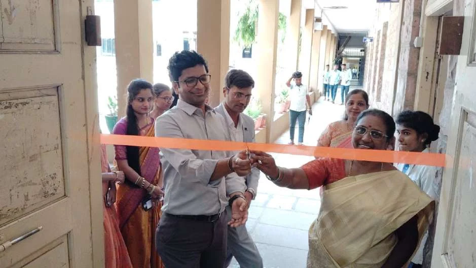 Ribbon cutting inauguration – International Nurses Day 2024, BLDEA College of Nursing Jamkhandi