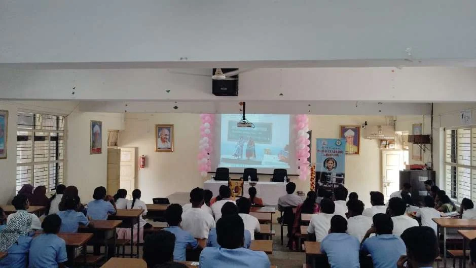 Students attending the event – International Nurses Day 2024, BLDEA College of Nursing Jamkhandi