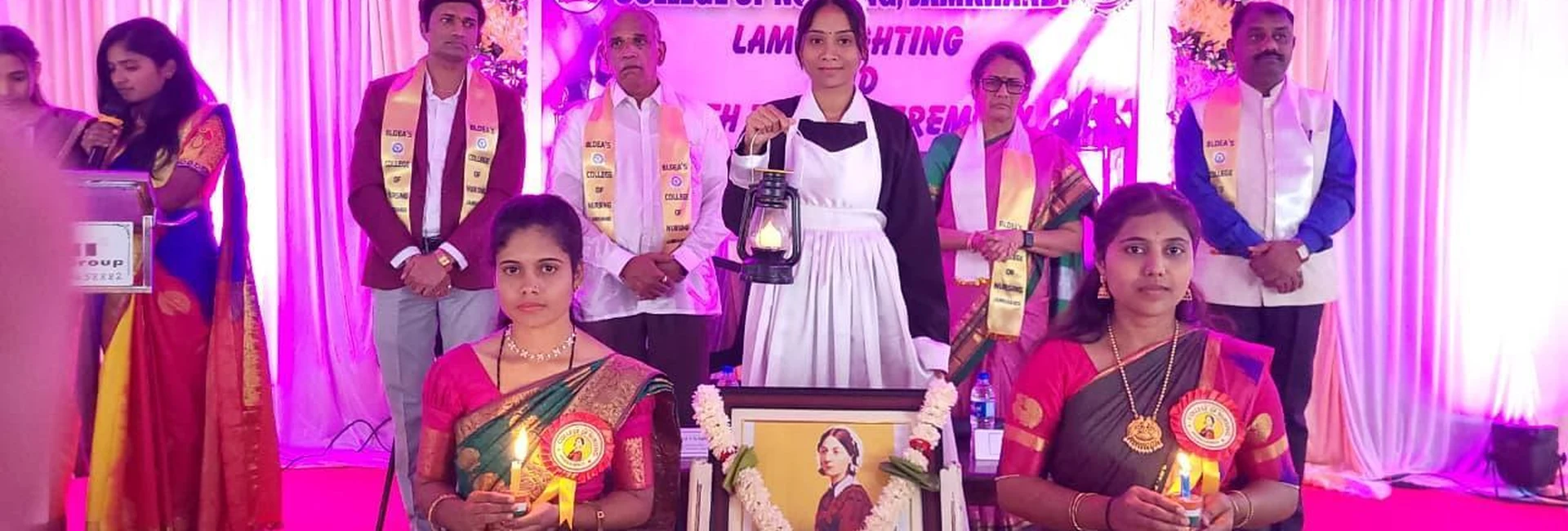 Lamp Lighting and Oath Taking Ceremony 2026 for 5th Batch BSc Nursing Students – BLDEA'S College of Nursing, Jamkhandi