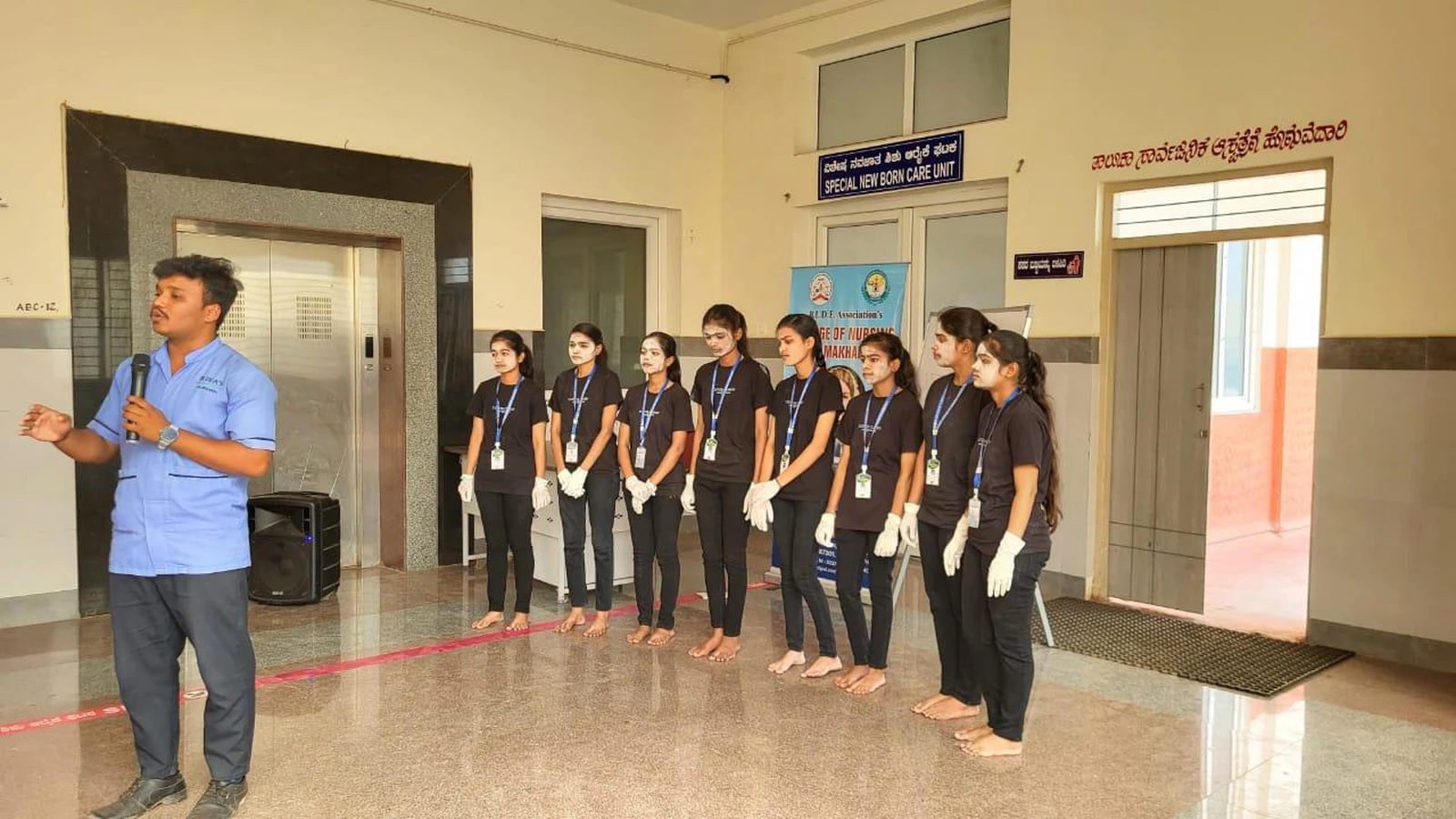 Mime Show on World Tuberculosis Day 2025 | BLDEA'S College of Nursing, Jamkhandi