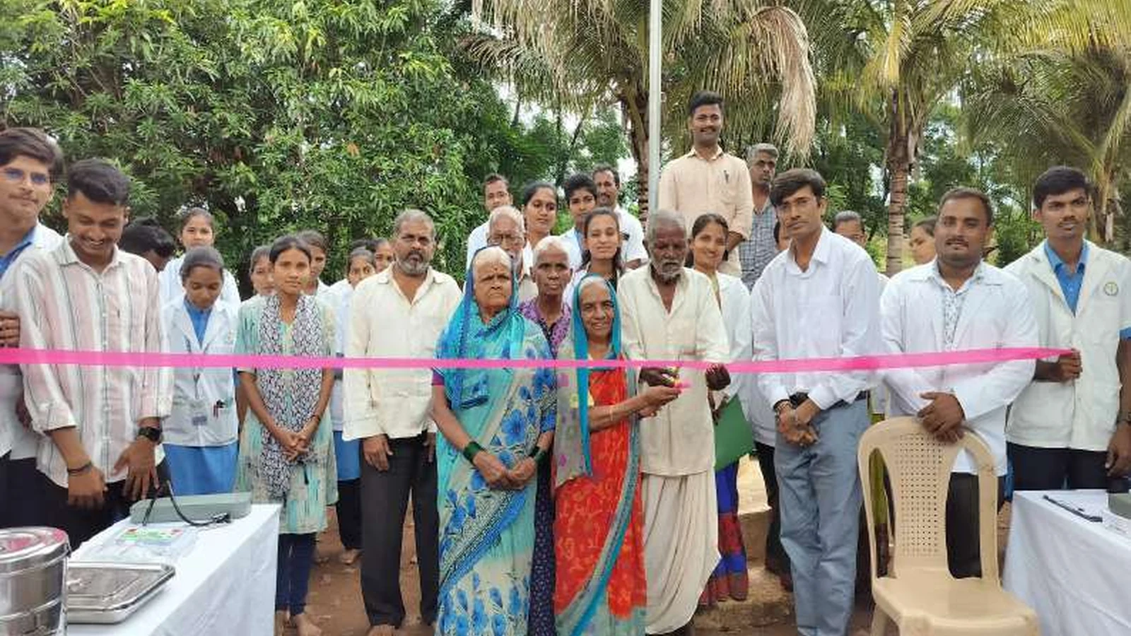 Old Age Home Visit – Jain Vrudhrashram 2024 | BLDEA'S College of Nursing, Jamkhandi