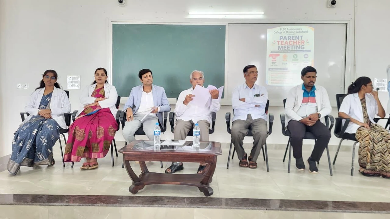 Parent–Teacher Meeting – B.Sc. Nursing Semesters I, III, V &amp; VII – BLDEA'S College of Nursing 2026