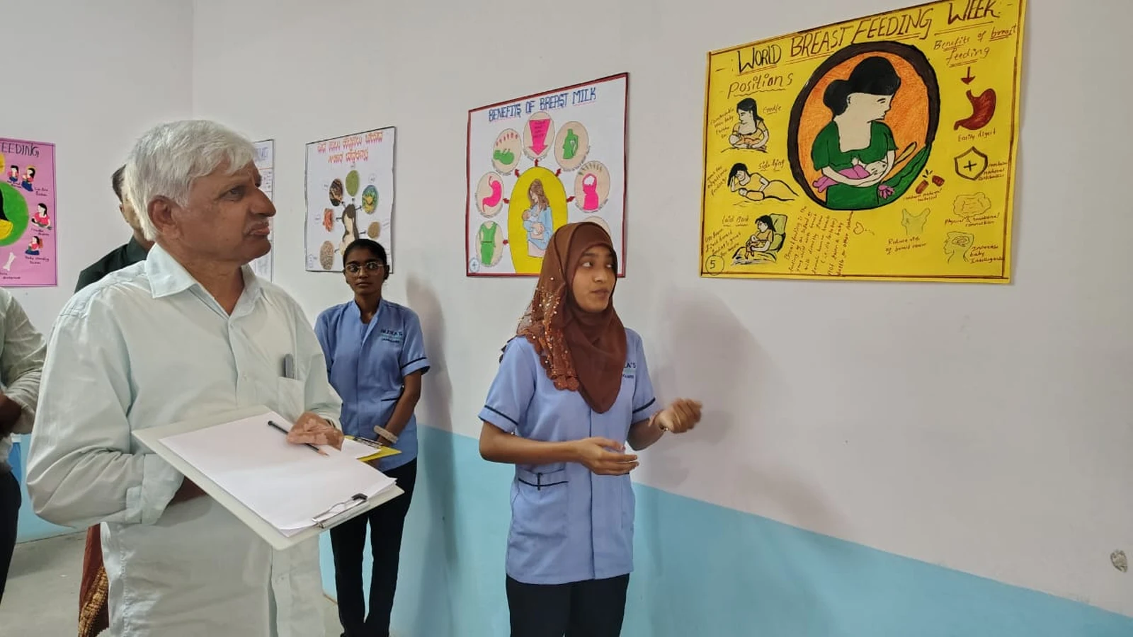Poster Competition – World Breastfeeding Week 2024 – BLDEA'S College of Nursing, Jamkhandi