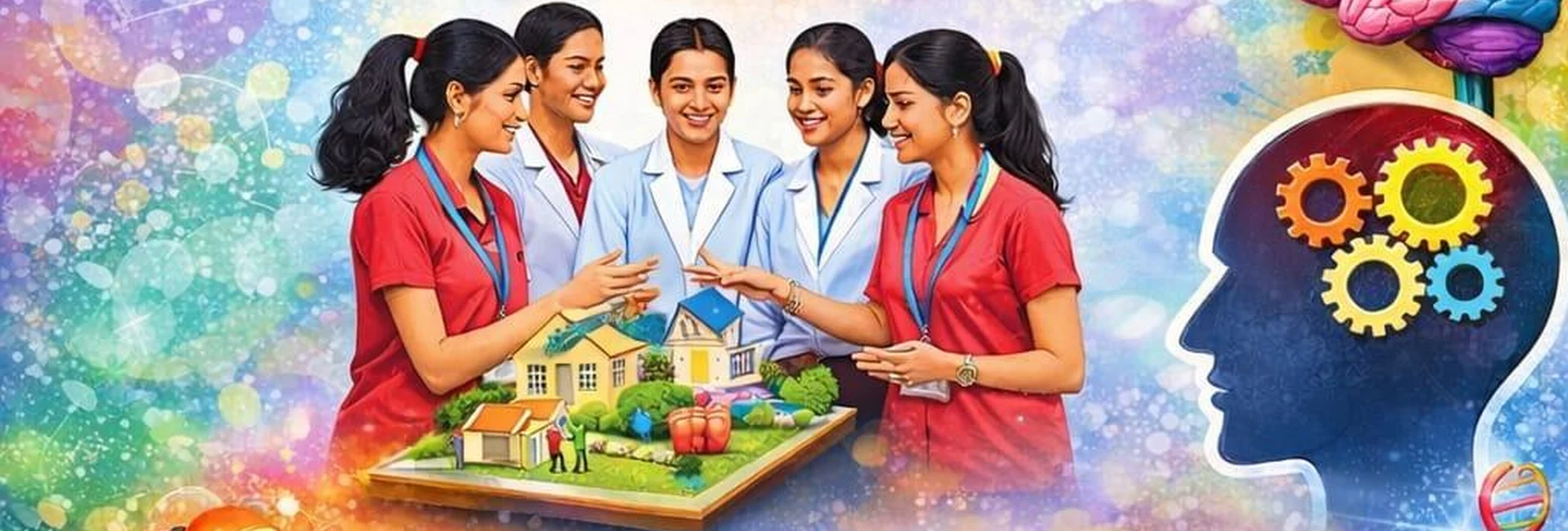 Sociology & Psychology Model Exhibition 2026 – BLDEA'S College of Nursing, Jamkhandi